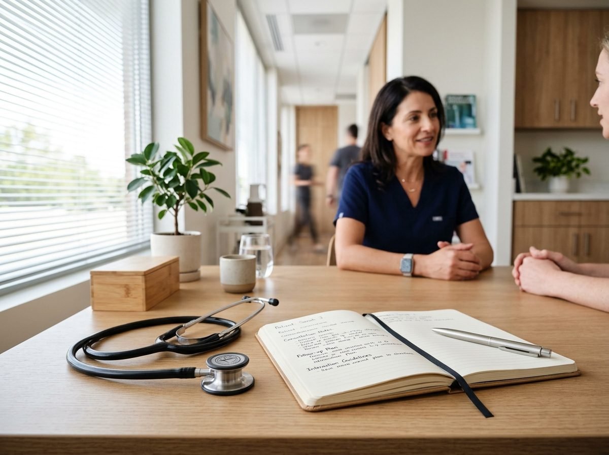 Medical consultation guidance checklist and prescription review for sleep supplements